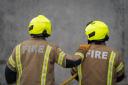 Firefighters were called to Canalside Square late last night