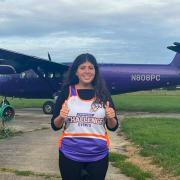 'Young Volunteer of the Year' Abigail Saltman 's skydive fundraising