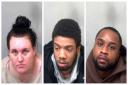 Amy Goldfinch of Church End, Dejah Henriques of Homerton and Peter Okunzuwa of  Lower Clapton were jailed