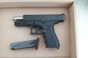 Officers seized a Retay 17 self-loading pistol and seven rounds of ammunition from a Brent Cross flat