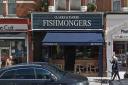 Muswell Hill fishmongers Clarke and Parker. Picture: Google