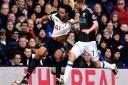Mousa Dembele (left) keeps the ball away from West Brom's James Morrison at White Hart Lane on Saturday. Picture: PA