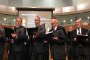 The London Cantorial Singers at Brent's Holocaust and Genocide Memorial Day 2019 event. Picture: Brent Council