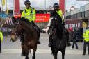 Police preparing for the Euro 2020 championship in Wembley Park