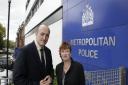 Detective Superintendent Simon Rose with Rose Rouse (Pic credit: Jan Nevill)
