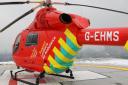 Air Ambulance were called to the scene in Empire Way