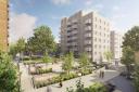 Kilburn Square CGI. Council halts two developments as they are no longer affordable