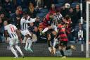 Goalmouth action from QPR's clash with West Brom