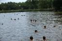 Bathing waters are measured for harmful bacteria throughout the summer (Yui Mok/PA)