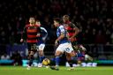 Massimo Luongo attacks for Ipswich against QPR