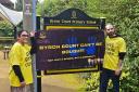 Save Byron Court campaigners outside the school