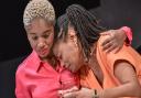 Cherrelle Skeete and Suzette Llewellyn in The Fellowship at Hampstead Theatre