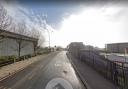 A 12-year-old girl was followed in Neasden Lane and the man grabbed her arm before running off