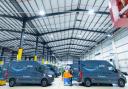 Amazon delivery station in Wembley has rolled out 100 electric Mercedes-Benz vans
