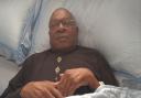 Rev Albert Harriott is has been waiting for an operation at Northwick Park