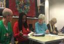 Green's William Relton Labour's Dawn Butler, Mary Adossides of Brent Trades Council and Liberal Democrat Deborah Unger. Picture: Nathalie Raffray