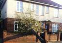 A tree has fallen on this house is Chesham Street in Neasden