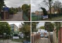 Pictures showing some of the schools on the Ofsted list