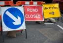 A stock image of road diversions after a burst main in Wembley