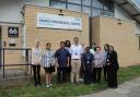 Dr Nam Hunger-Nguyen with his team at Church End Medical Centre