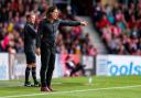 QPR boss Gareth Ainsworth gives instructions on the touchline