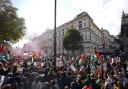 Thousands of protesters took to the streets of London on Saturday (October 14)