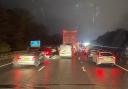 Motorist Paul Ridley said he was stuck at Junction 4 on the M1 for two hours
