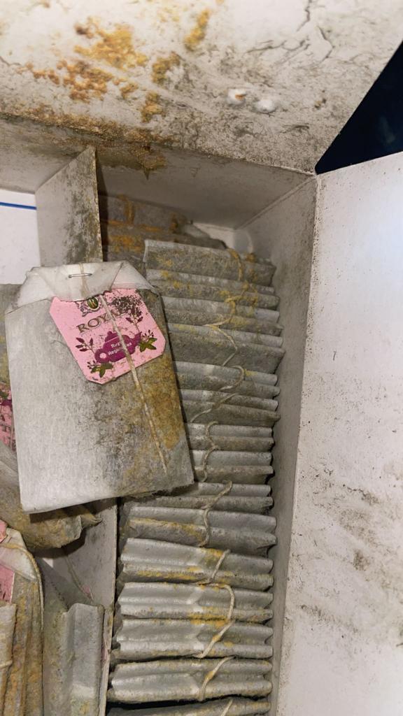 Damp Caused Mould On Tea Bags. More than 10,000 privately rented homes in Brent have at least one ‘category 1’ health hazard. Image Credit: London Renters Union