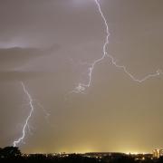Thunder storms are set to break up a succession of days without rain in north London.