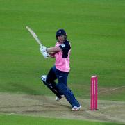 Middlesex captain Eoin Morgan bats during the Vitality T20 match at Lord's, London. Picture date: Thursday June 10, 2021.