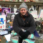 Richard Ratcliffe on day 20 of his hunger strike