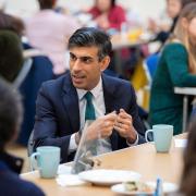 Chancellor Rishi Sunak discussed the challenges people face at Age UK Westminster's Beethoven Centre in Queen's Park