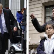 Richard Ratcliffe, pictured right with daughter Gabriella, criticised Boris Johnson's failure to deal with Nazanin's case