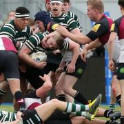 Action during Hendon RFC vs Cranbrook RFC, RFU Junior Vase Rugby Union at Allianz Park on 14th March 2020