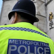 Officers said they found a self-loading pistol and ammunition in a minicab.