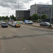 Police were called at approximately 10.30am this morning - Saturday, January 29 - to reports of a crash on the junction of the A406/Harrow Road