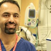 Dr Laith Al-Rubaiy, a gastroenterology consultant from St Mark’s Hospital, has just returned from Iraq