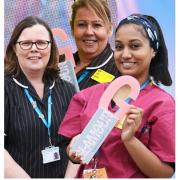 Northwick Park nurses Carol Galvin, Laura Norman and Geobina George recognised in Glamour awards