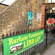 Poppies by LeSpleen, commissioned by Barham Community Library. Francis Henry