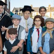 Children and staff mark Christchurch School's 130th birthday by dressing in Victorian clothes
Headteacher James Kelly and Chair of Governors Alison Schulte are pictured.