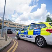 Police were called to Central Middlesex Hospital on Wednesday (June 21)