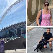 Georgie and Enrique describe life next to Wembley Stadium