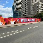 New murals can be seen on Park Lane Bridge and Wembley Park Station Bridge. Images: Brent Council