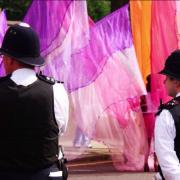 Met officers at Notting Hill Carnival where they made 85 arrests on 'largely good natured' Children's Day