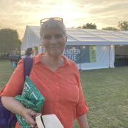 Molly Wilkinson attended the Queen's Park Book Festival after a course of lung exercises stopped her years of coughing