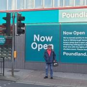 A look outside another Poundland store - as a new Wembley branch is set to open
