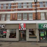 The KFC in Kilburn High Road