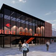Brent Cross West station will open on December 10