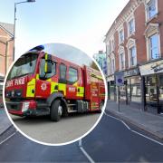 Fire services were called to High Road, Willesden Green