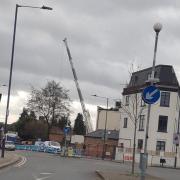 The mast was finally removed last week after an enforcement notice was issued
